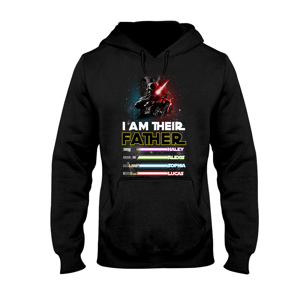 I Am Their Father - Personalized Gift For Father The Force T-shirt and Hoodie