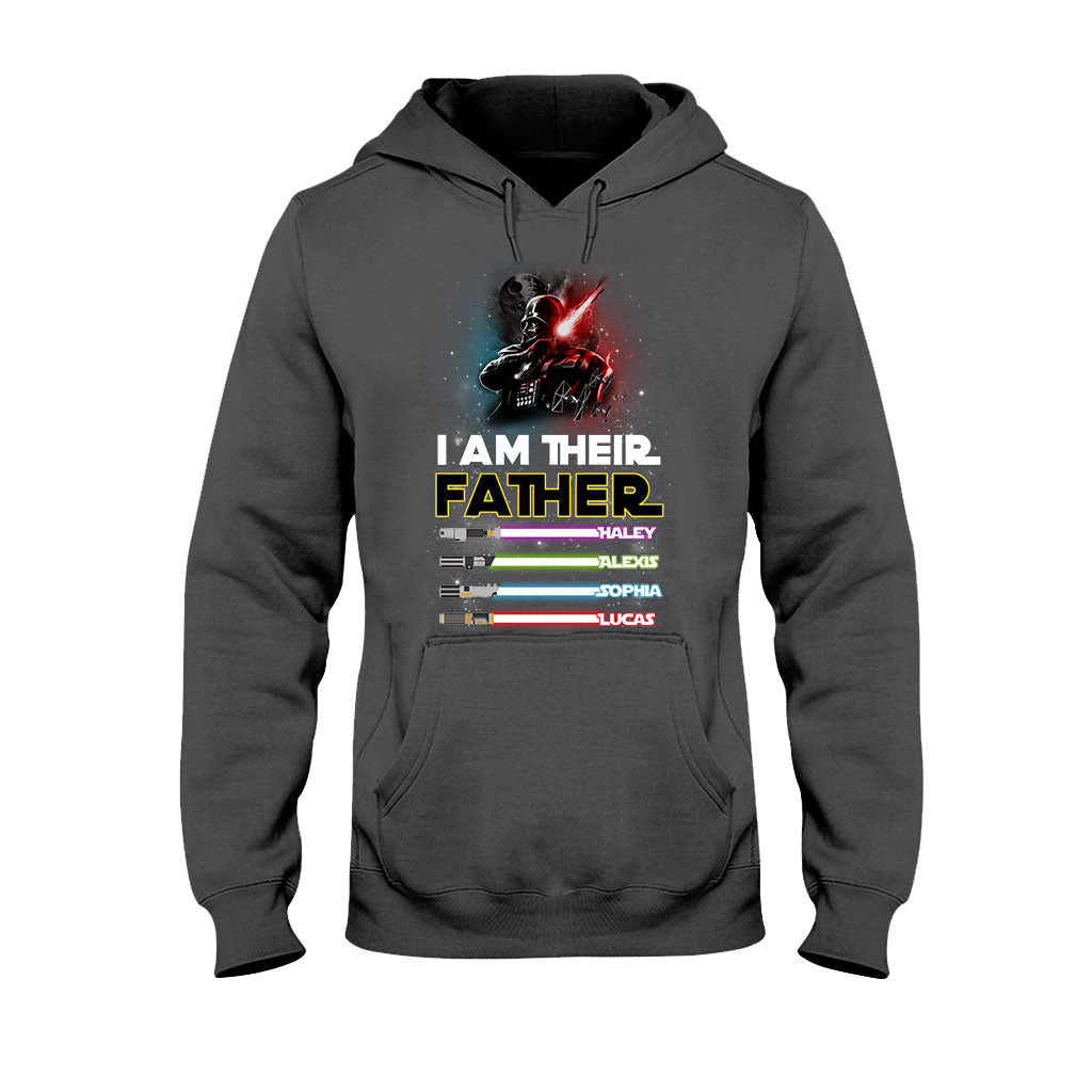 I Am Their Father - Personalized Gift For Father The Force T-shirt and Hoodie