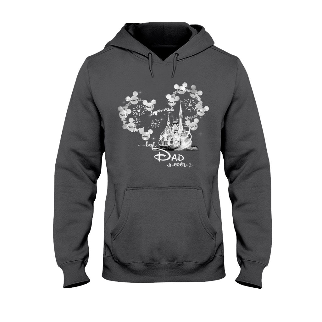 Best Dad Ever - Personalized Mother's Day Mouse T-shirt and Hoodie