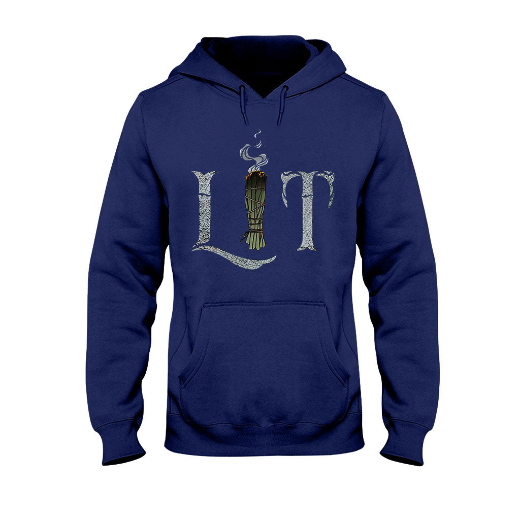 Lit Witch Sage - Witch T-shirt And Hoodie 082021