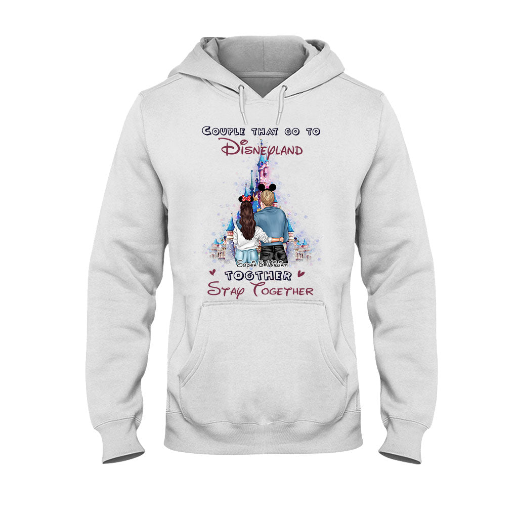 Couple That Go To Magical Land Together - Personalized Couple Mouse T-shirt and Hoodie