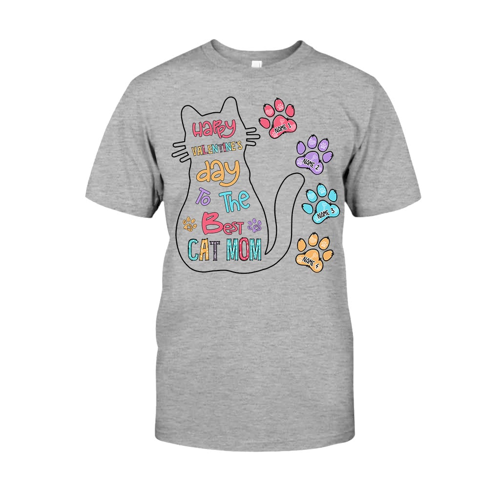 Cat Mom Life Is Better With Cats - Personalized Cat T-shirt and Hoodie
