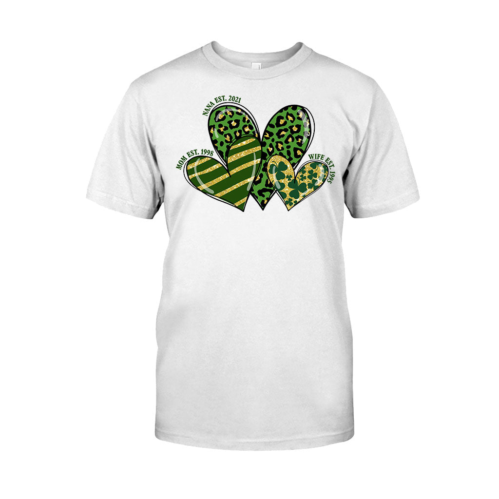 Lucky Nana - Personalized St. Patrick's Day Grandma T-shirt and Hoodie