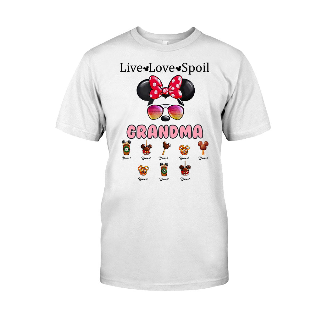 Live Love Spoil - Personalized Mouse T-shirt and Hoodie