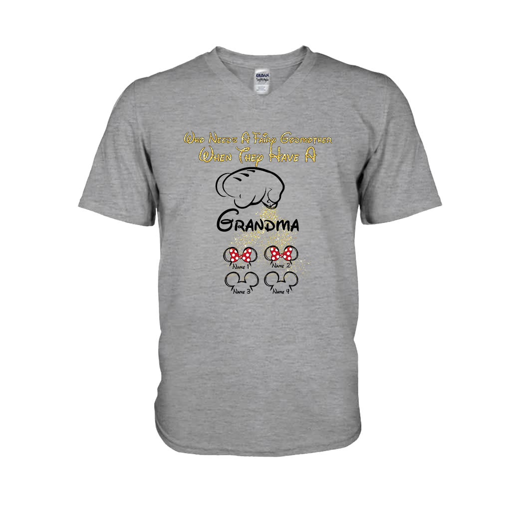 Who Needs A Fairy Godmother - Personalized Mother's Day Mouse T-shirt and Hoodie