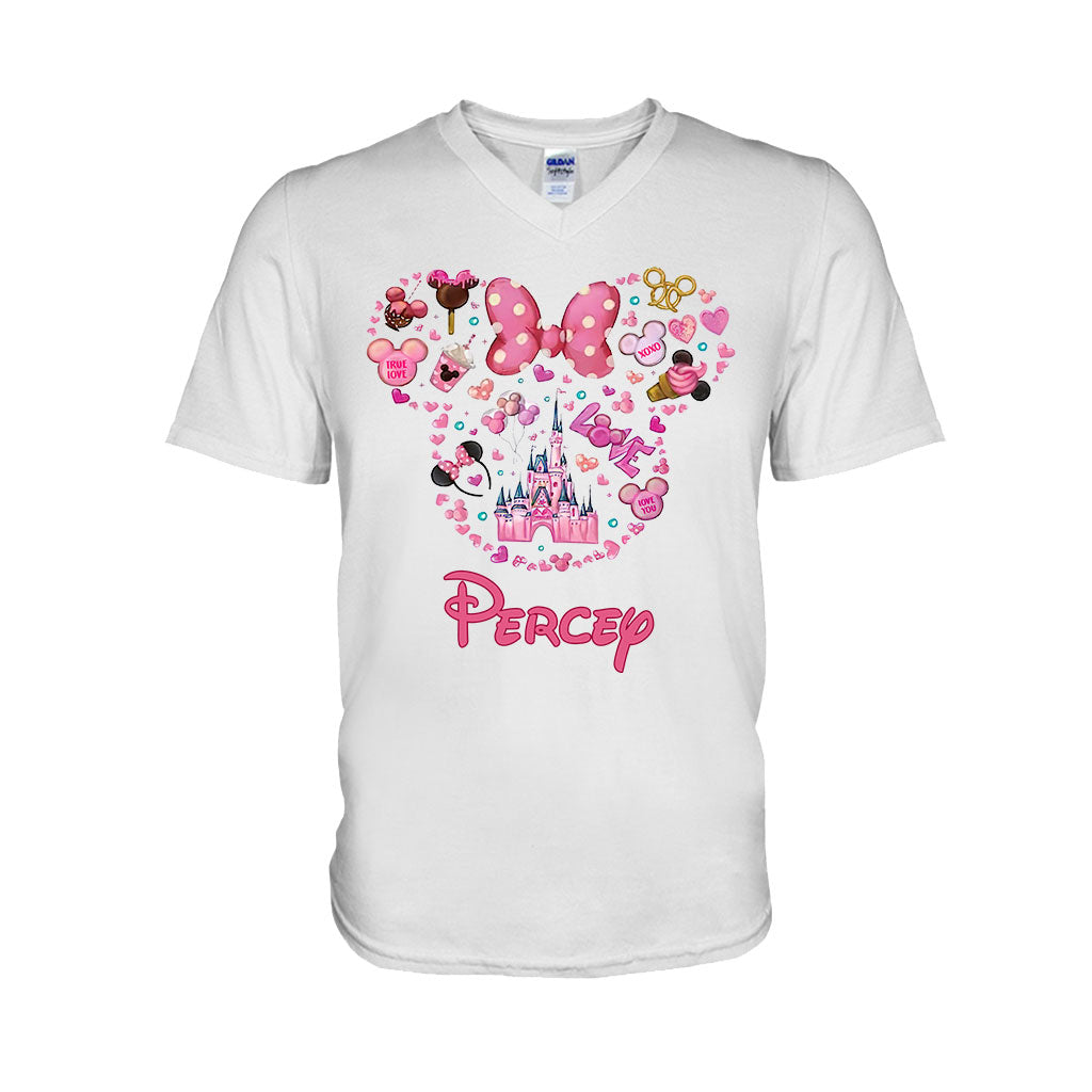 Sweet Holiday - Personalized Christmas Mouse T-shirt and Hoodie
