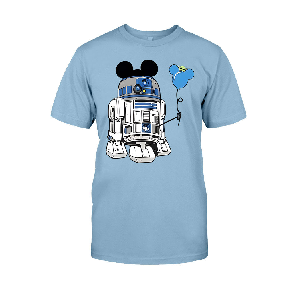 Droid Couple - Personalized The Force T-shirt And Hoodie
