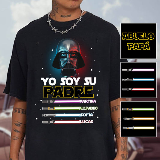 Yo Soy Su Padre - Personalized Father T-shirt And Hoodie