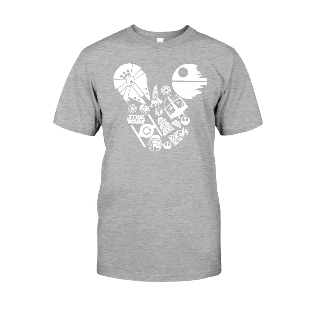 Mouse Ears - Personalized The Force T-shirt And Hoodie