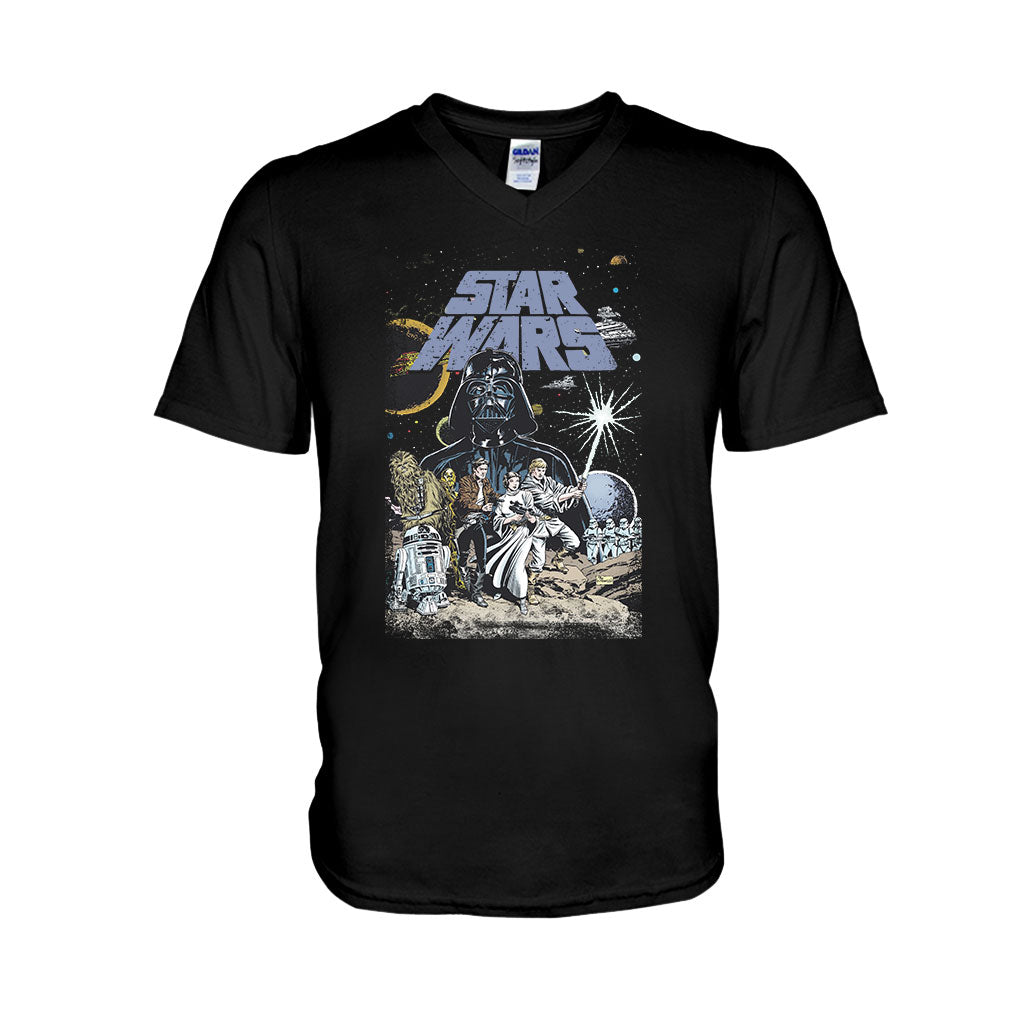 Vintage Characters - The Force T-shirt And Hoodie