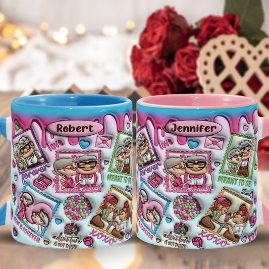 My Greatest Adventure - Personalized Mouse Accent Mug