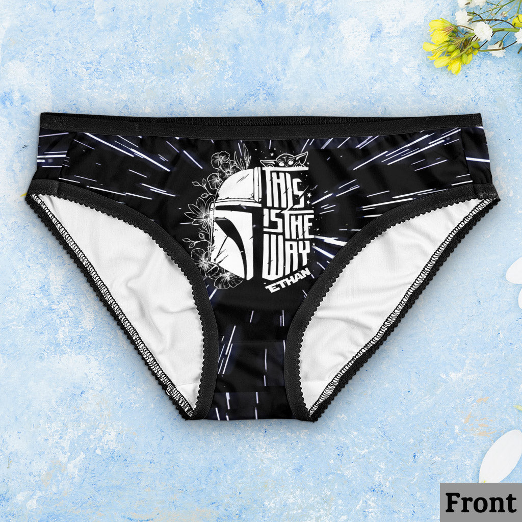 This Is The Way - Personalized The Force Lace Border Women Briefs And Men’s Boxer Briefs