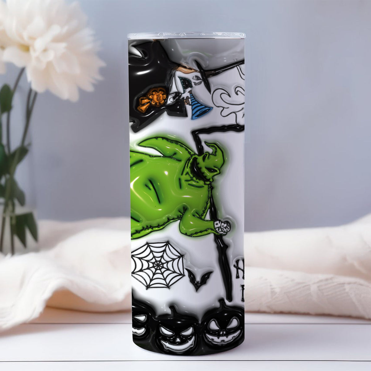 Nightmare Thank You Mom For Not Swallowing - Personalized Nightmare Skinny Tumbler