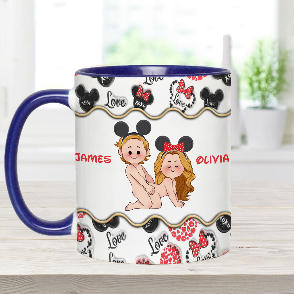 Give Me The D - Personalized Mouse Accent Mug