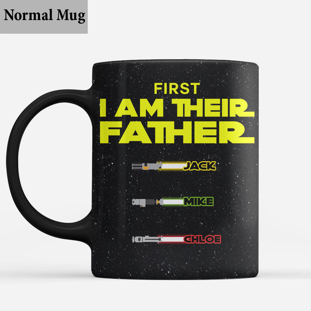 First Father Now Grandfather - Personalized The Force Mug