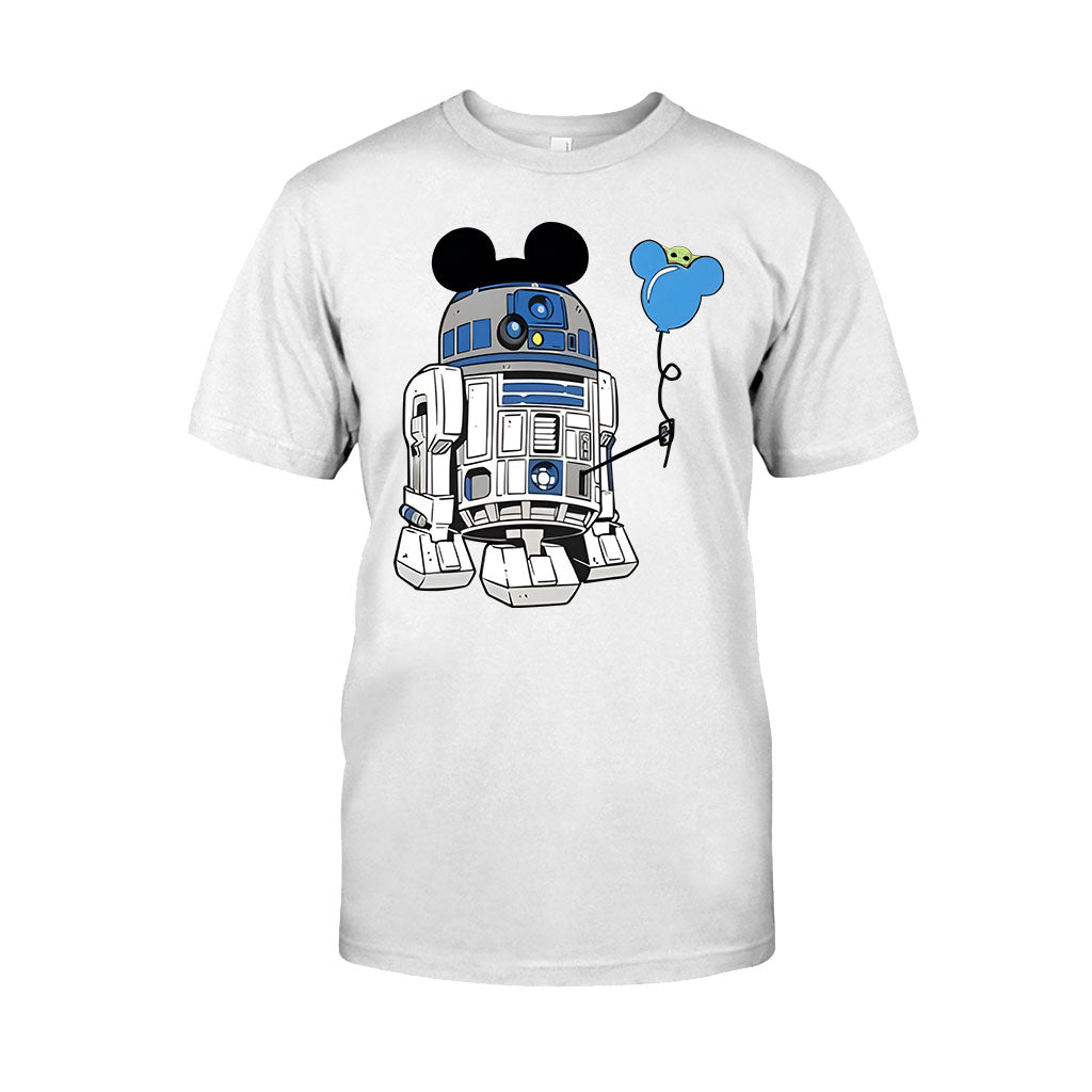 Droid Couple - Personalized The Force T-shirt And Hoodie