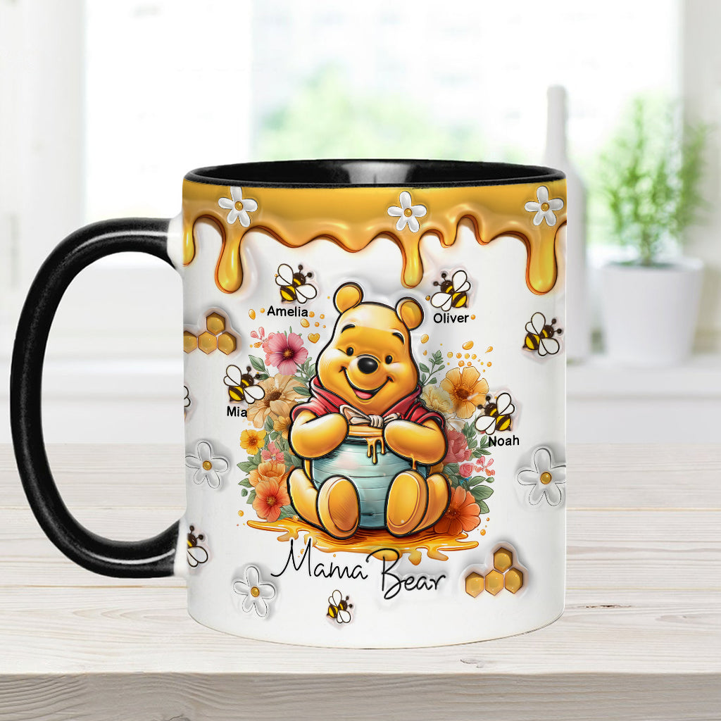Mama Bear - Personalized Mouse Accent Mug