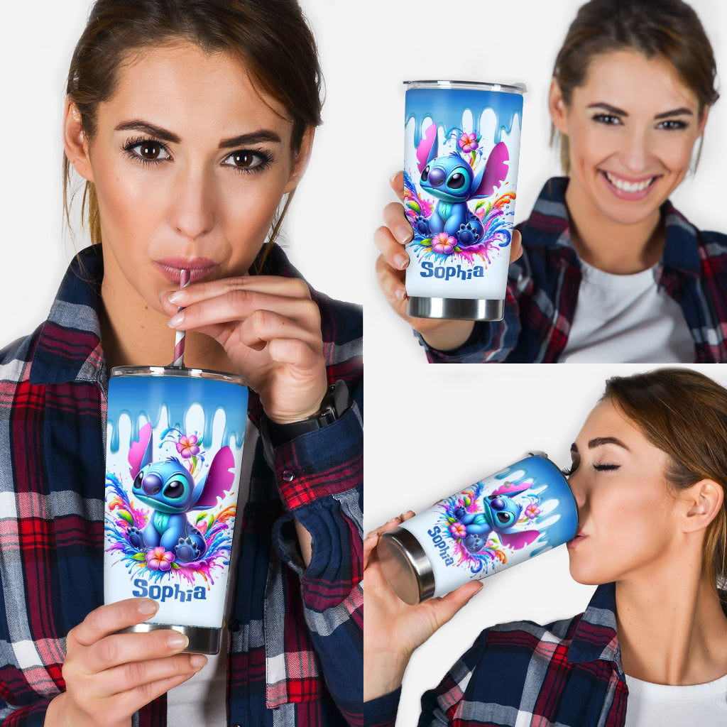 Blue Ohana - Personalized Ohana Tumbler