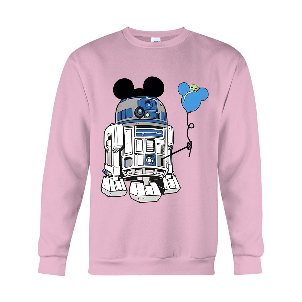 Droid Couple - Personalized The Force T-shirt And Hoodie