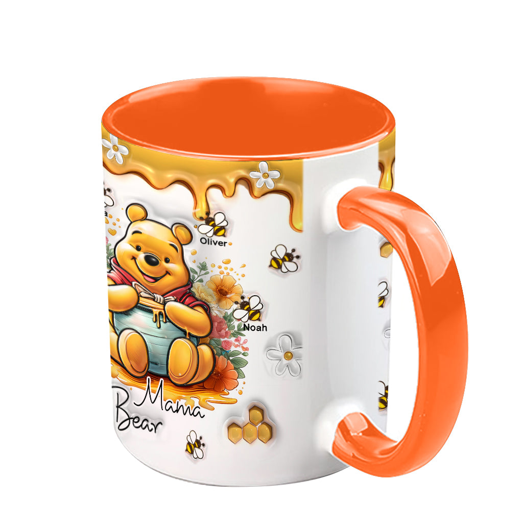 Mama Bear - Personalized Mouse Accent Mug