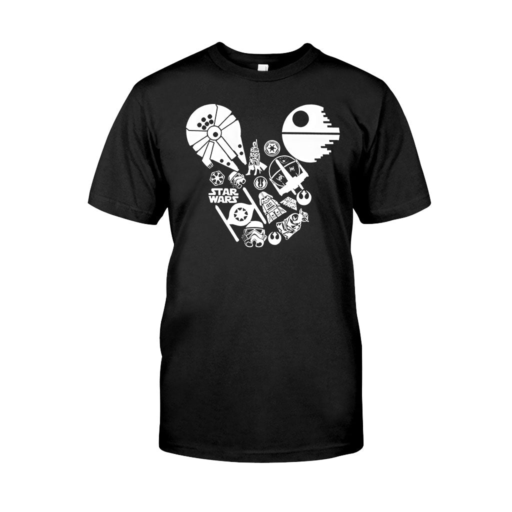 Mouse Ears - Personalized The Force T-shirt And Hoodie