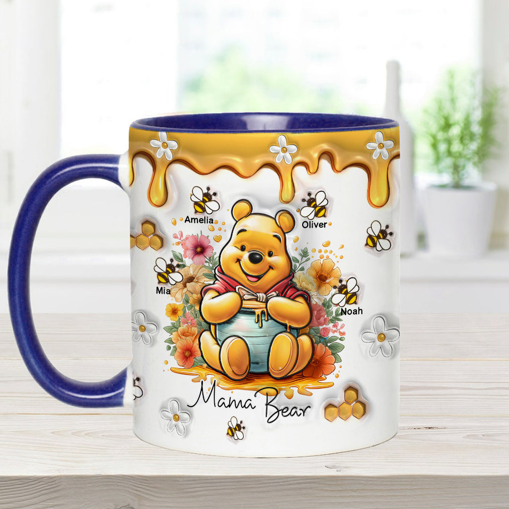Mama Bear - Personalized Mouse Accent Mug