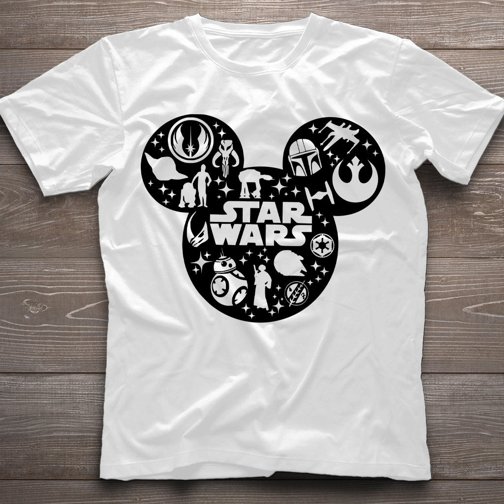 Mouse Ears - The Force T-shirt And Hoodie