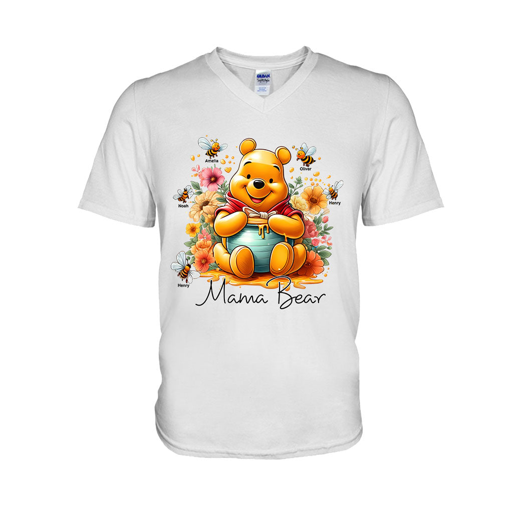 Mama Bear - Personalized Mouse T-shirt And Hoodie