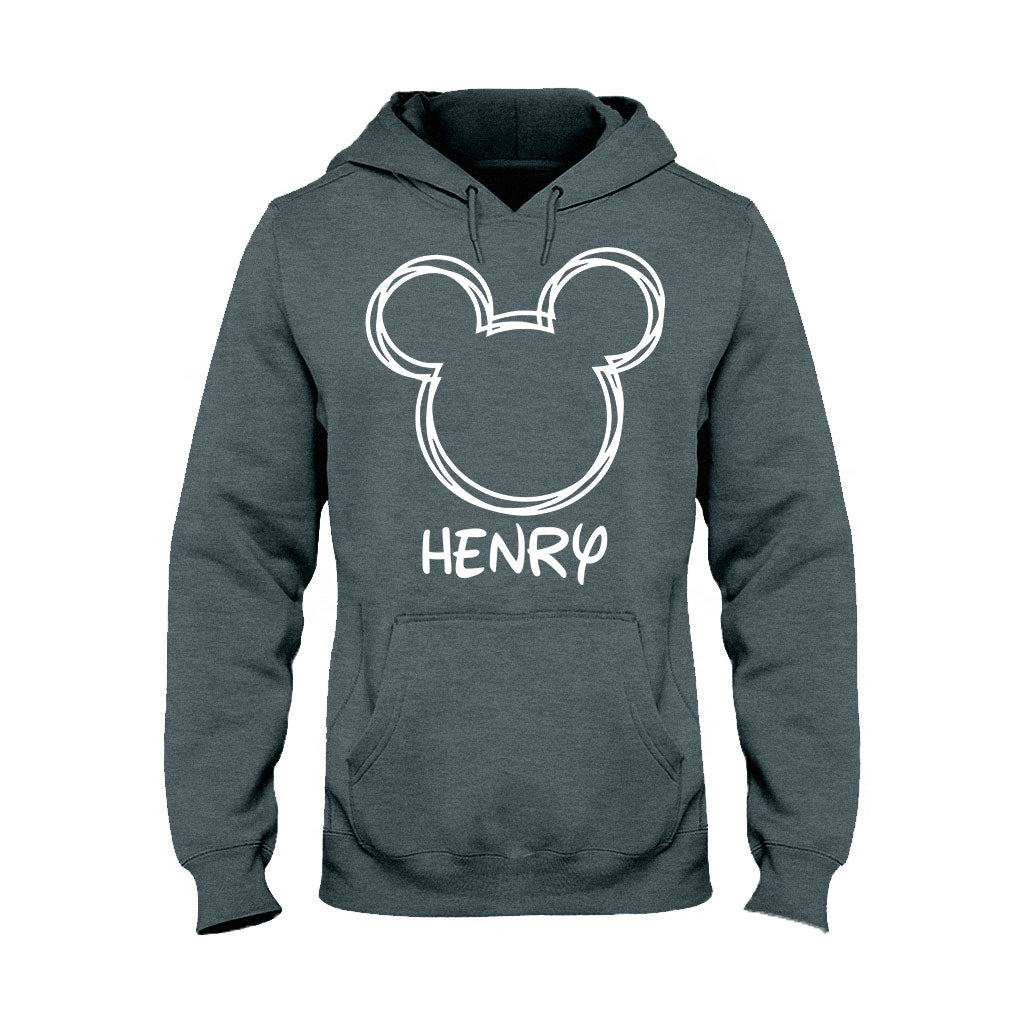 Mouse Couple - Personalized Mouse T-shirt And Hoodie