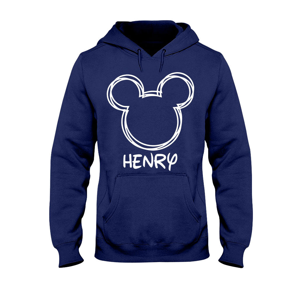 Mouse Couple - Personalized Mouse T-shirt And Hoodie