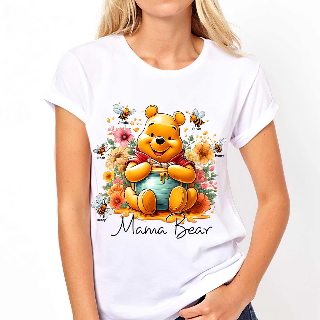 Mama Bear - Personalized Mouse T-shirt And Hoodie