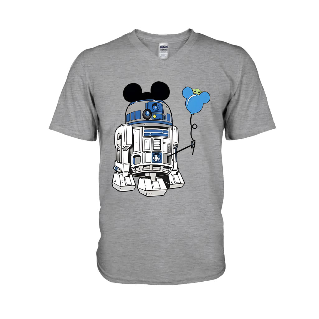 Droid Couple - Personalized The Force T-shirt And Hoodie