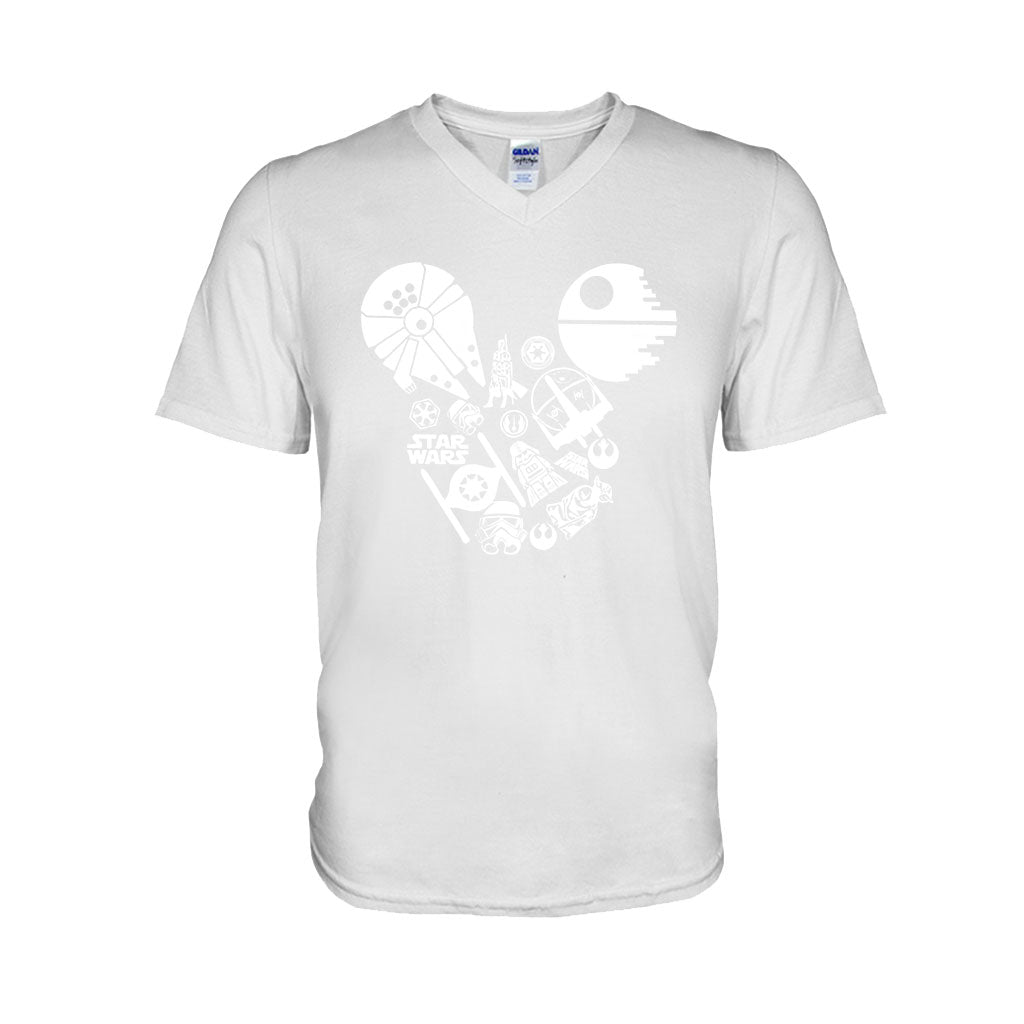 Mouse Ears - Personalized The Force T-shirt And Hoodie