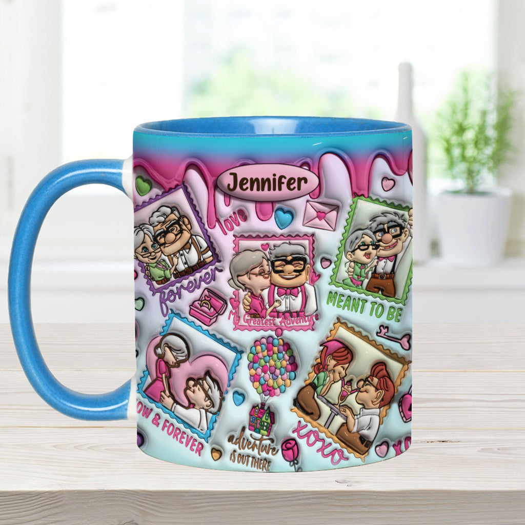 My Greatest Adventure - Personalized Mouse Accent Mug