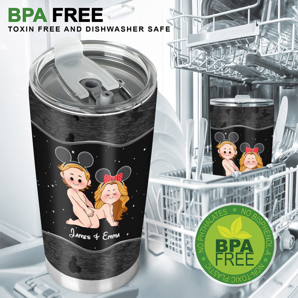 Best Butt Ever Mouse Ears Naughty - Personalized Mouse Tumbler