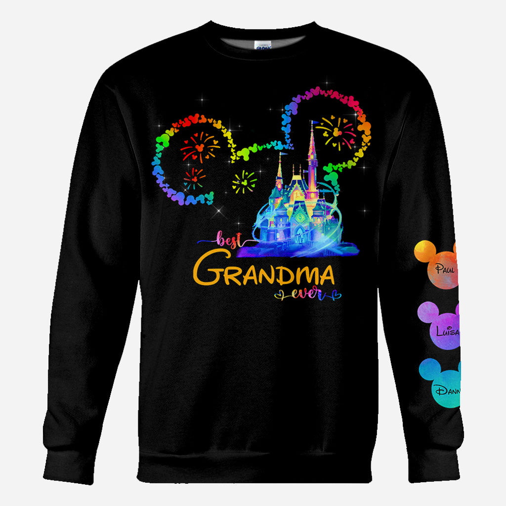 Best Any Title Ever Colorful Mouse Ear - Personalized Mouse All Over Shirt