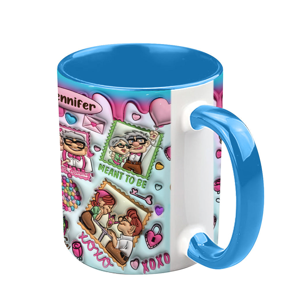 My Greatest Adventure - Personalized Mouse Accent Mug