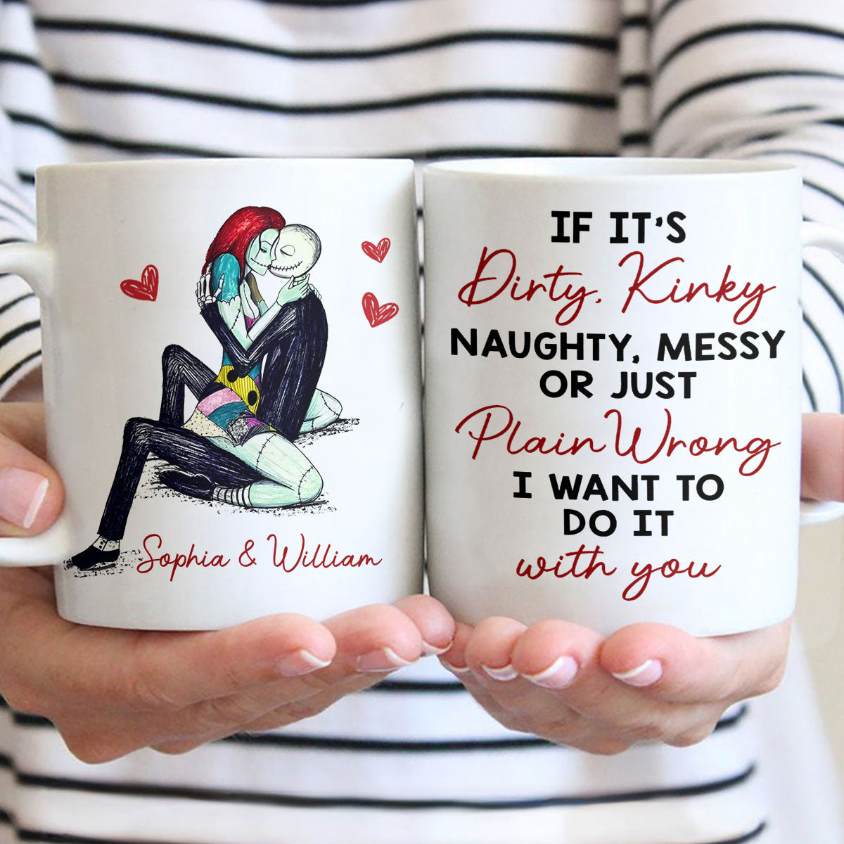 I Want To Do It With You - Personalized Nightmare Mug