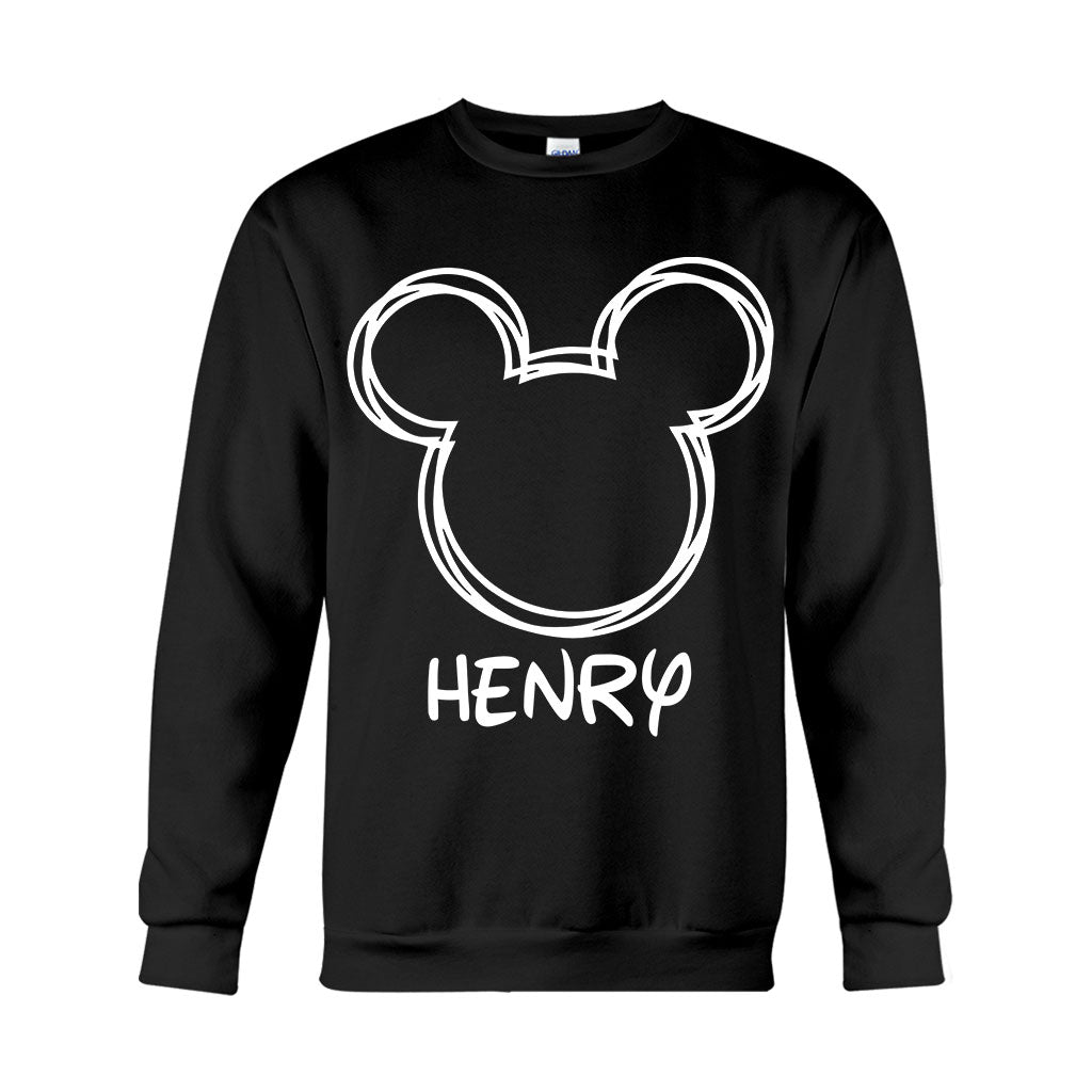 Mouse Couple - Personalized Mouse T-shirt And Hoodie