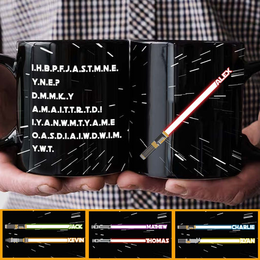 I Have Brought Peace Freedom Justice And Security - Personalized The Force Mug