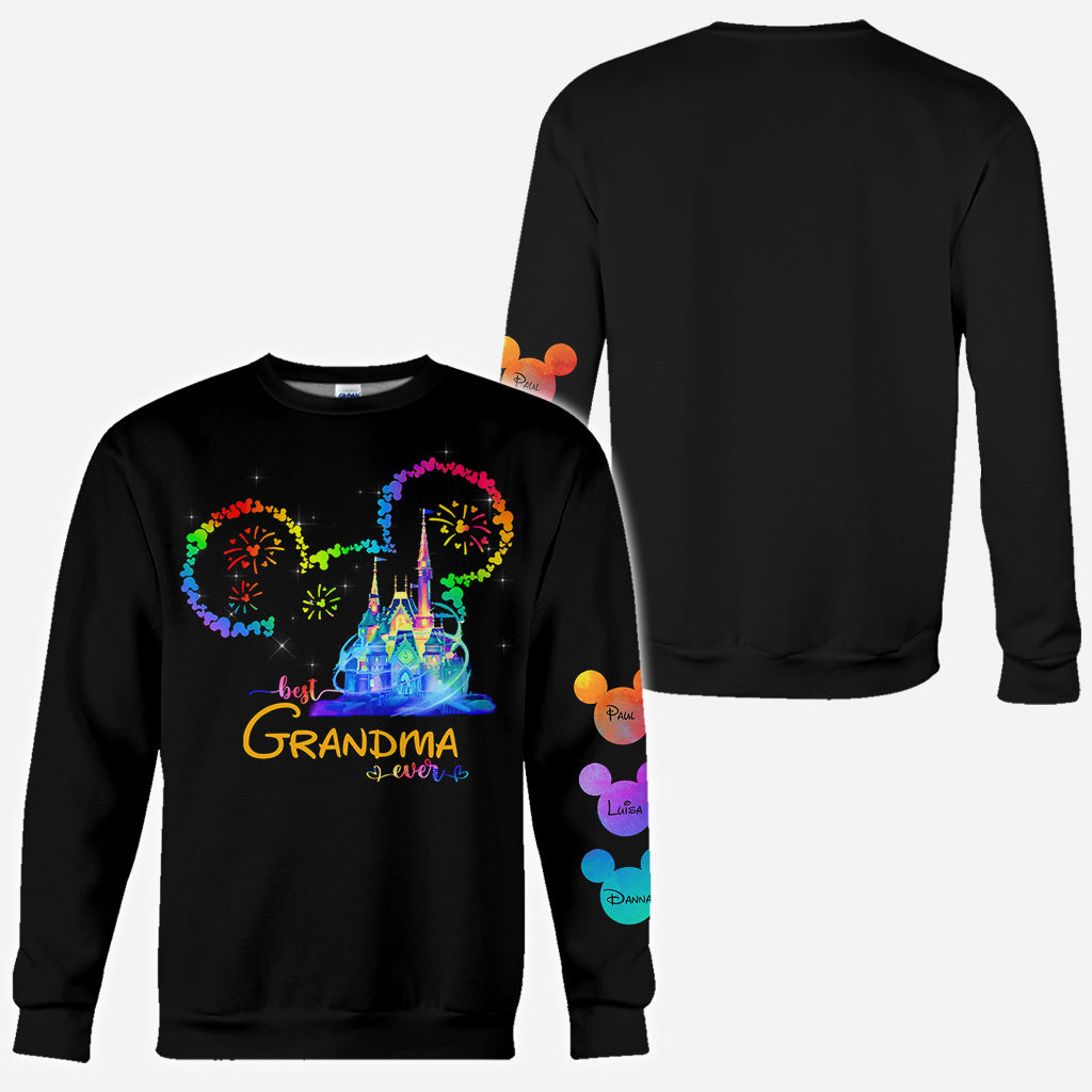 Best Any Title Ever Colorful Mouse Ear - Personalized Mouse All Over Shirt