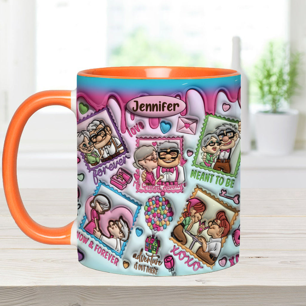 My Greatest Adventure - Personalized Mouse Accent Mug