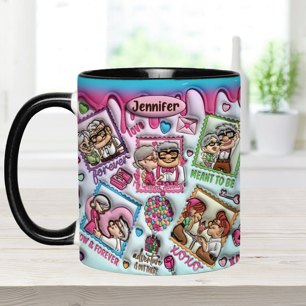My Greatest Adventure - Personalized Mouse Accent Mug