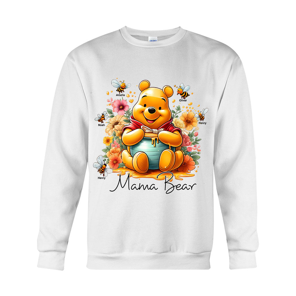 Mama Bear - Personalized Mouse T-shirt And Hoodie