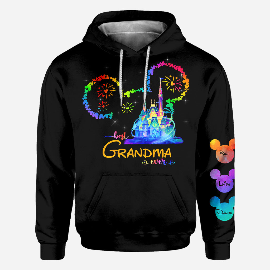 Best Any Title Ever Colorful Mouse Ear - Personalized Mouse All Over Shirt