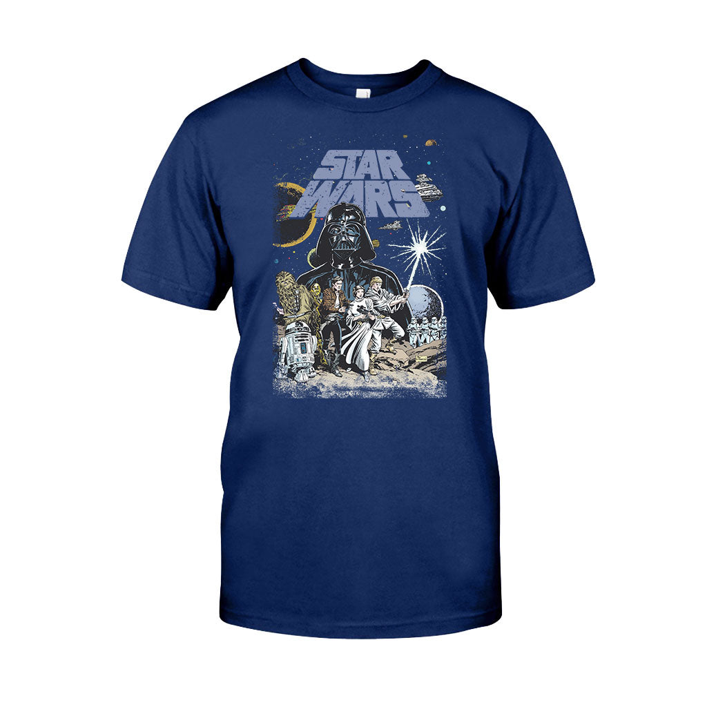 Vintage Characters - The Force T-shirt And Hoodie