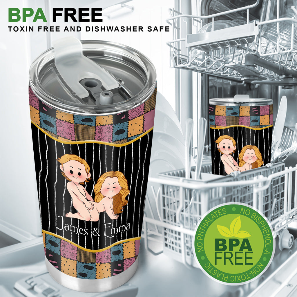 Our Butts Are Simply Meant To Be - Personalized Nightmare Tumbler