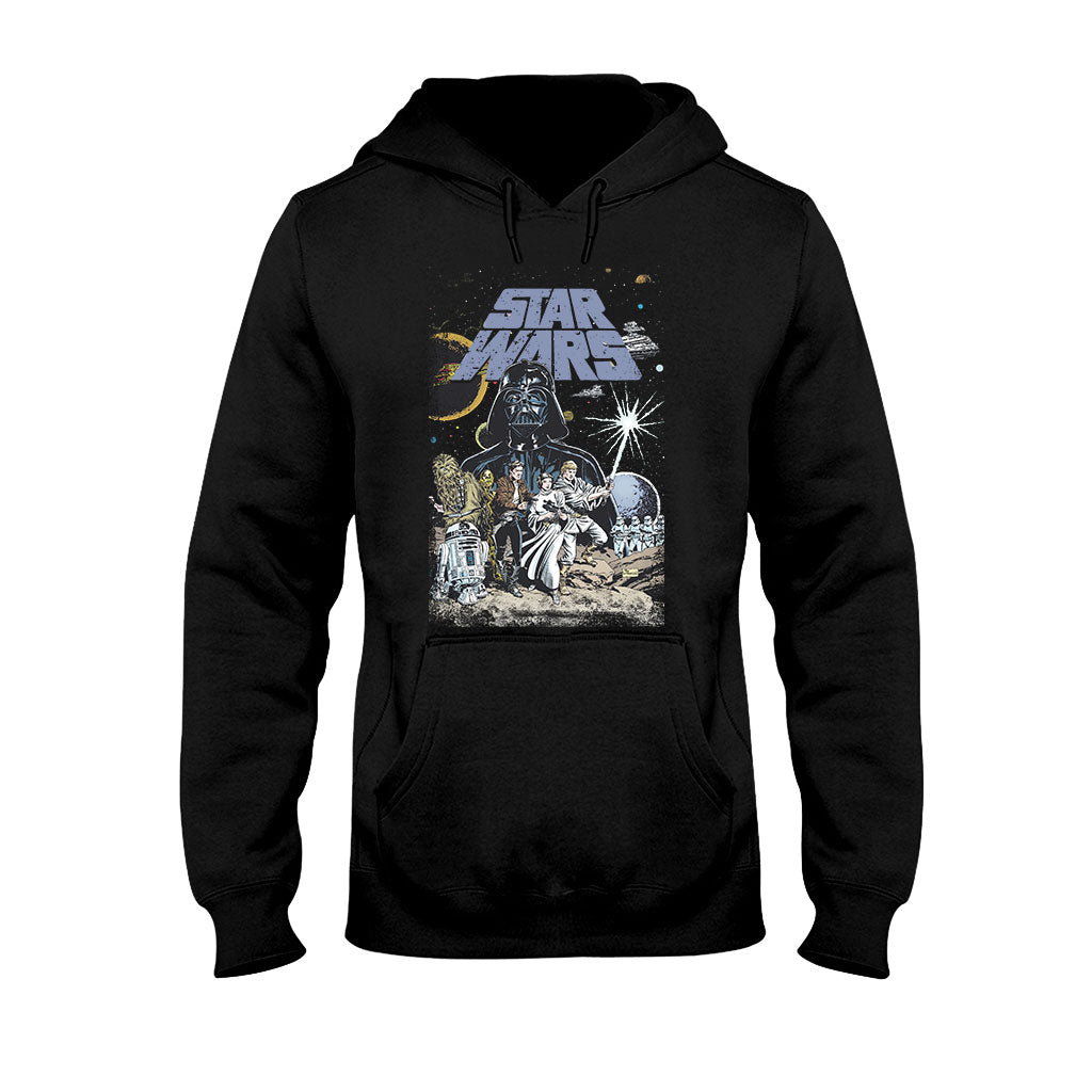 Vintage Characters - The Force T-shirt And Hoodie