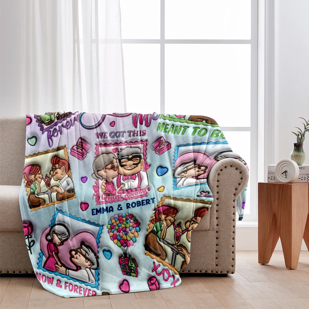 My Greatest Adventure - Personalized Mouse Blanket