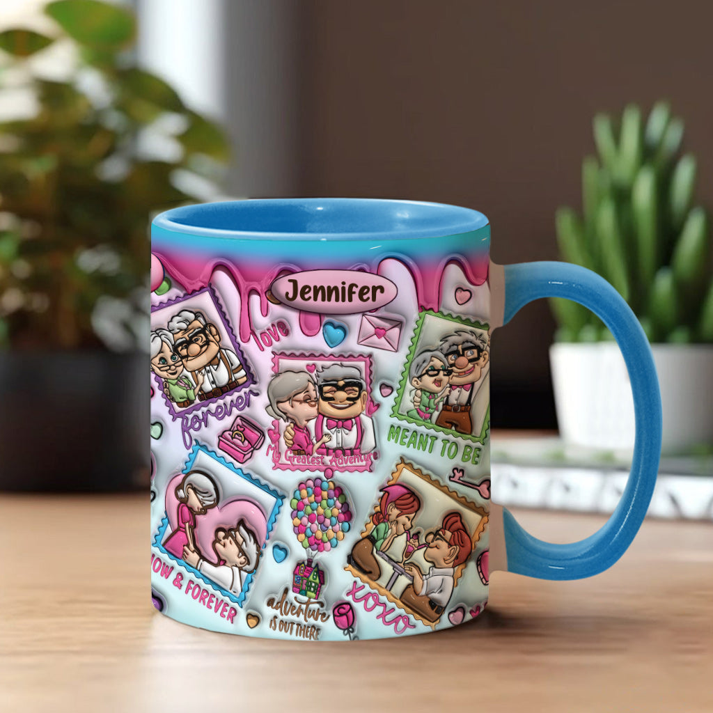 My Greatest Adventure - Personalized Mouse Accent Mug